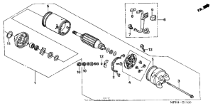 VT600C Стартер
