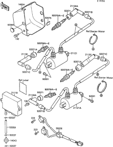 VN1500 Катушка зажигания
