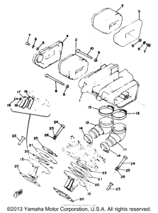 RD125C Впускная система