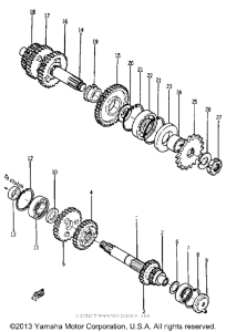 YA6 Трансмиссия