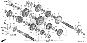 VFR1200F Трансмиссия