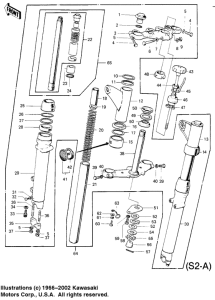  Вилка передней оси