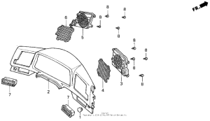 GL1500 Приборная панель
