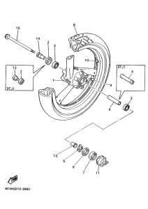 FZR400RR ﾌﾛﾝﾄﾎｲｰﾙ