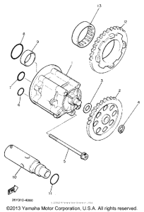 FJ1200A Масляный насос