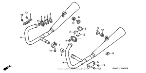 CB250 Глушитель