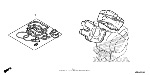 VT1300CT Комплекты прокладок