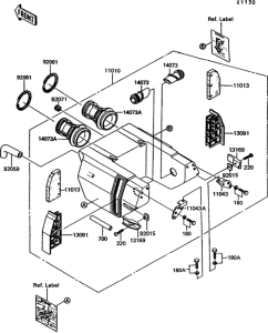 EX305 Air filter(ex305-b8)