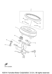 XVS950CUSP Приборы