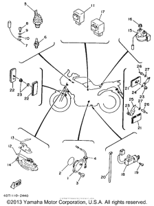 TDM850E Электрика