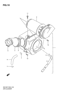 GN125 Воздухоочиститель
