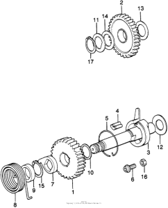 XL250 Кик стартер