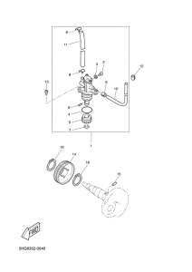 CW50 Масляный насос