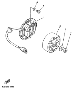 YZ125 Генератор