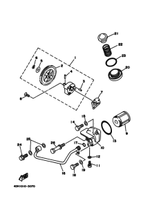 XC150LC Масляная помпа в сборе