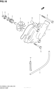 DL1000 (ABS) Водяной насос