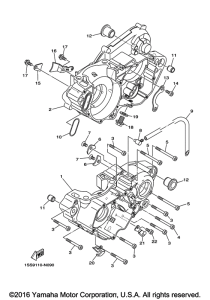  Картер двигателя