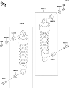 EN500 Подвеска  /  амортизатор
