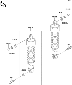 EL250 Подвеска  /  амортизатор