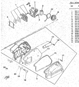CW50RSP Впускная система