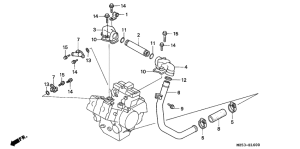 VF750C Труба водная