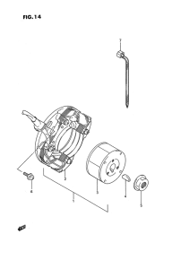 RM80 Зажигание