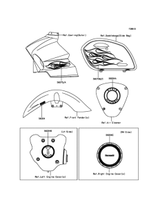 VN1700 Decals(Green)