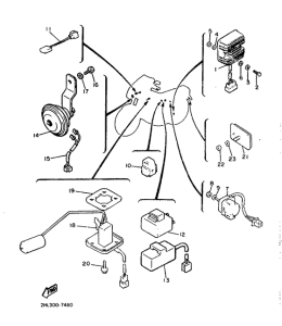 XJ900 Электрика 1