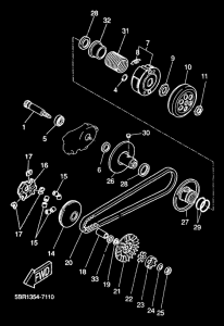 YQ50 Сцепление