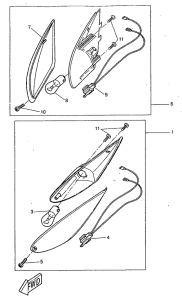 CW50RS Поворотники