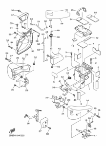 XVS1300A Боковые обтекатели