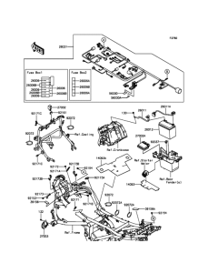 KLE650 Электрика