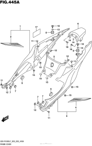 GSX-R1000 Frame Cover (Ysf)