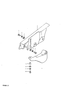 PE400 Кожух цепной передачи