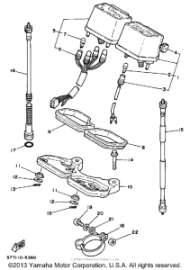 XT350S Приборы