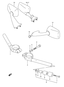 RGV250 Handlebars