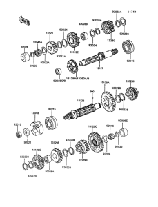 Z550 Трансмиссия