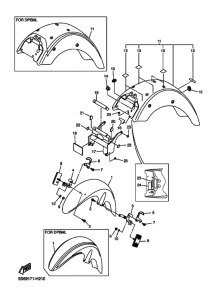 XVS1300CT Крыло