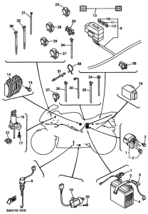 YZF600R YZF600RP Equipo electrico