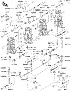 ZX750 Карбюратор