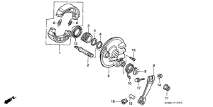 NH80 Передний тормоз