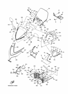 XP500 Ветровое стекло