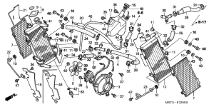 XL1000V Радиатор