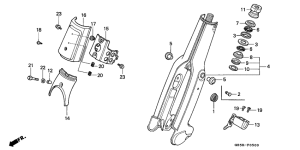 C90 Вилка передней оси
