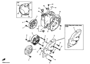 XJR400R ｸﾗﾝｸｹｰｽｶﾊﾞｰ1
