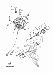 YZF-R3A テ-ルライト