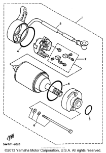 TW200A Стартер