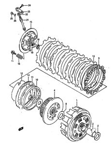DR800 Бендикс