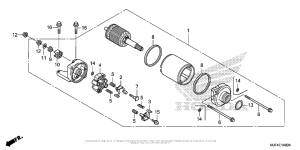 CTX700N Стартер