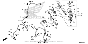CBR650F (ABS) Front Brake Master Cylinder (Cbr650Fa)